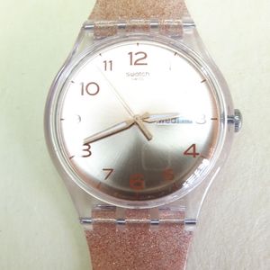 Swatch Rose Gold Watch